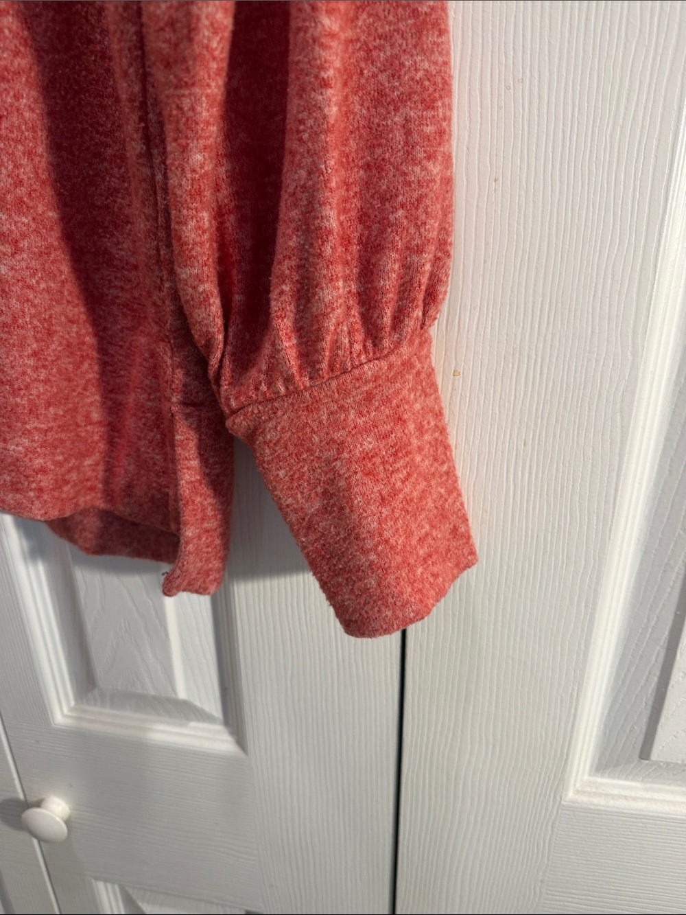 Anthropologie Coral Cowl Neck Sweater - Picture 3 of 3